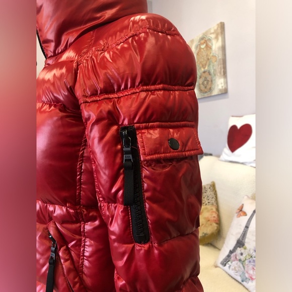 Sam New York red puffer jacket size small! - Picture 2 of 9